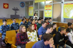 Учащиеся СОШ №20 посетили с экскурсией военно-измерительную часть