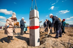 Год добра: в селе Сырдах установлена первая свая детского сада