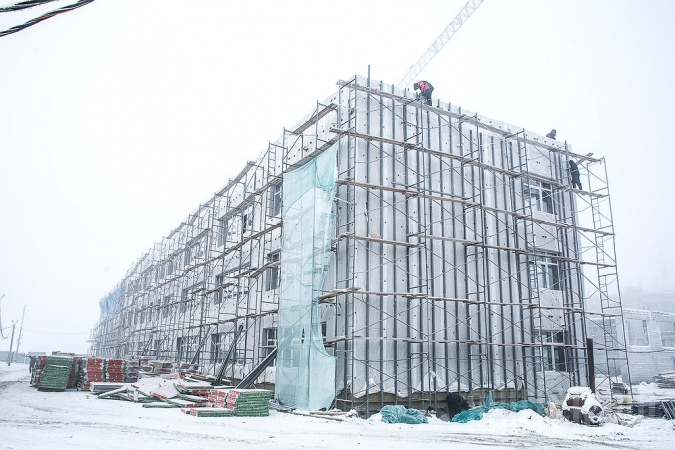 В Якутске строится 12 социальных объектов