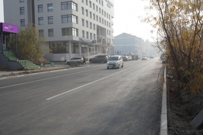 В Якутске по нацпроекту БКАД исполнение по укладке асфальта составляет 95,66%