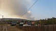 Близ Якутска тушат лесной пожар в районе 15 км Вилюйского тракта