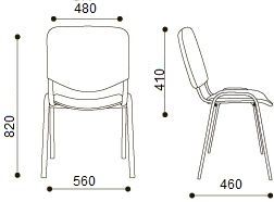 Фото - стул офисный Изо  