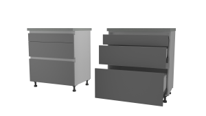 стол Аттика Gola 80 c 3-ящ  стол Аттика Gola 80 c 3-ящ