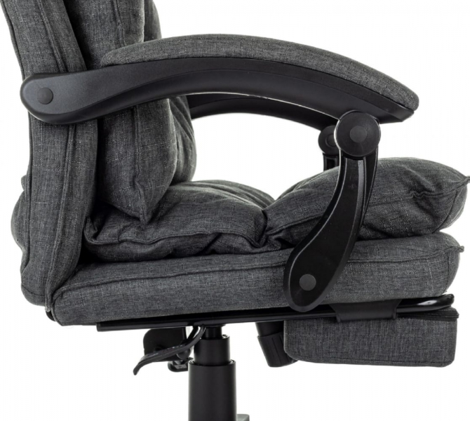 Фото - кресло руководителя Бюрократ CH-820MSG-F с подставкой для ног 