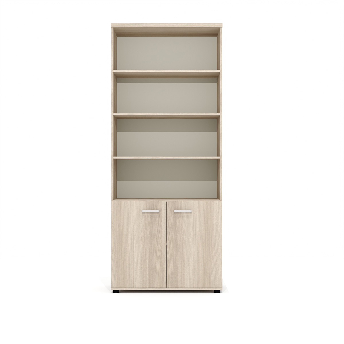 Фото - шкаф д/документов Гранд высокий п/открытый ясень шимо 