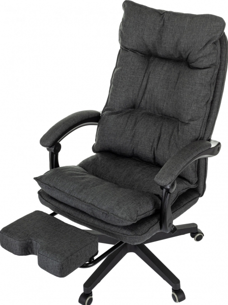 Фото - кресло руководителя Бюрократ CH-820MSG-F с подставкой для ног 