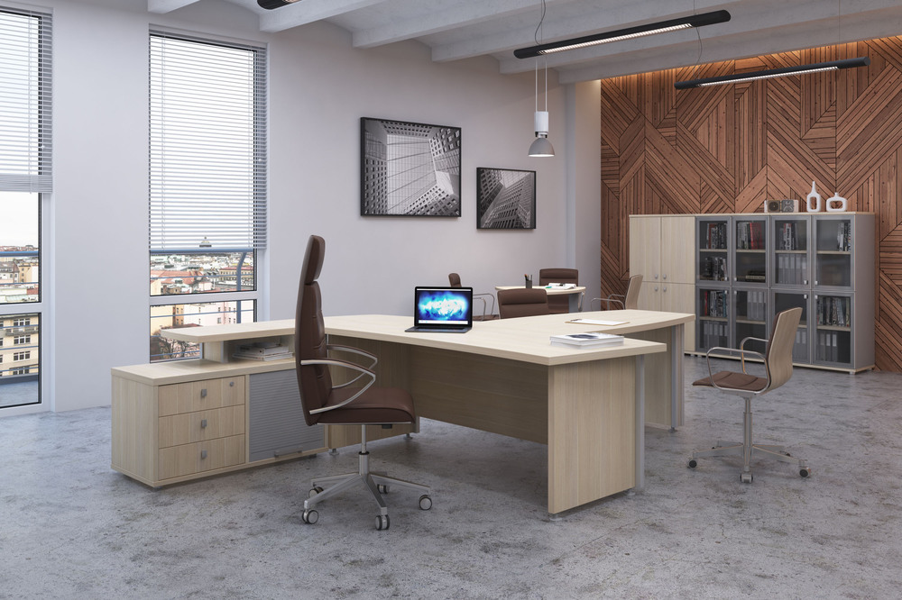 Фото - стол руководителя Васанта 180 