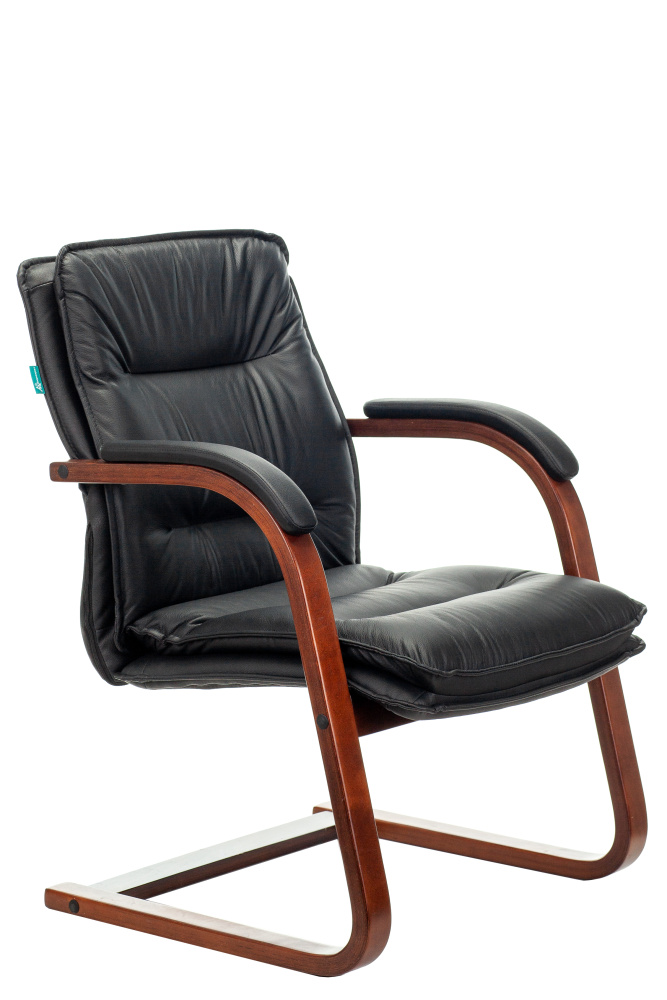 Фото - кресло д/посетителя Бюрократ T-9927WALNUT-AV  