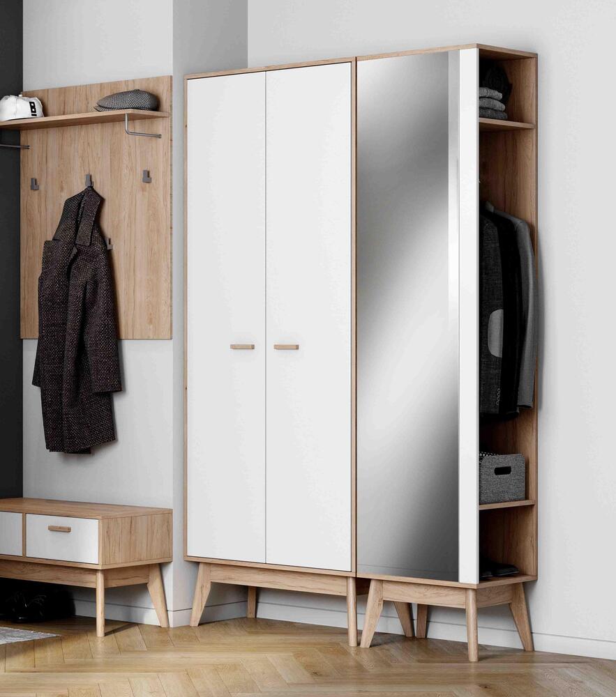 Фото - шкаф-вешалка Калгари с/зеркалом 
