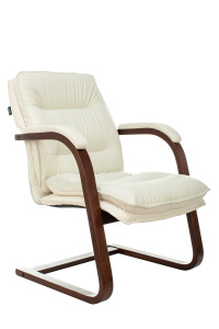 кресло д/посетителя Бюрократ T-9927WALNUT-AV  