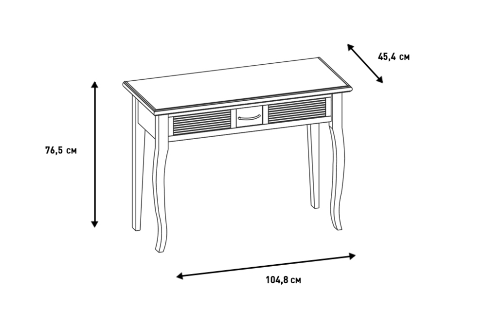 Фото - стол туалетный Изотта 