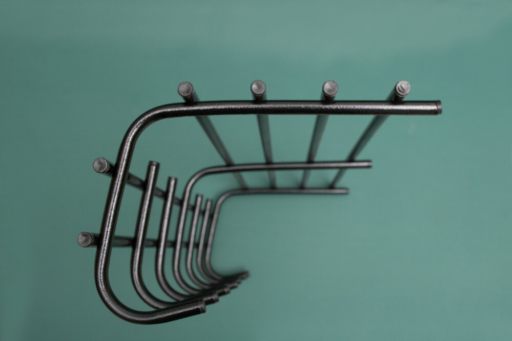 Фото - вешалка д/одежды 7 крючков с полкой 