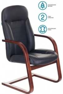 кресло д/посетителя Бюрократ T-9923Walnut кресло д/посетителя Бюрократ T-9923Walnut