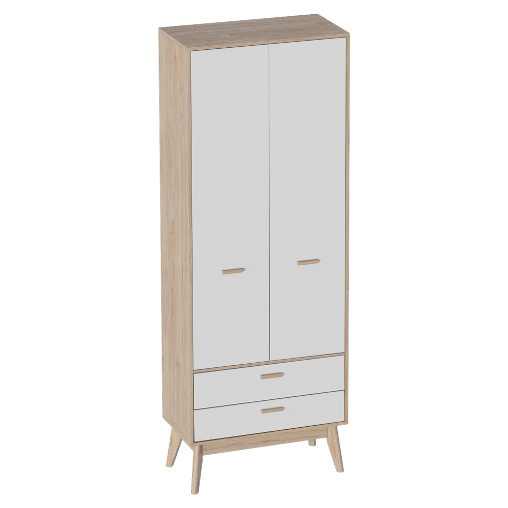 Фото - шкаф 2-дв Калгари с 2-ящ 