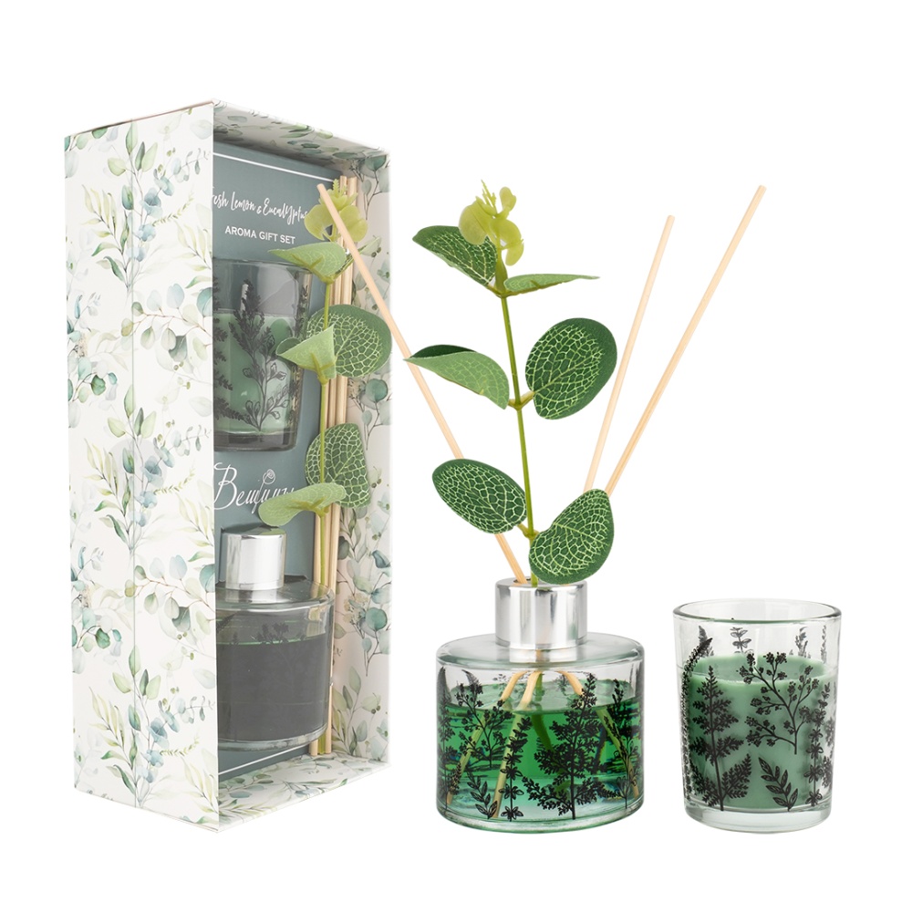 Фото - арома сет FRESH LEMON & EUCALYPTUS 80 мл. 