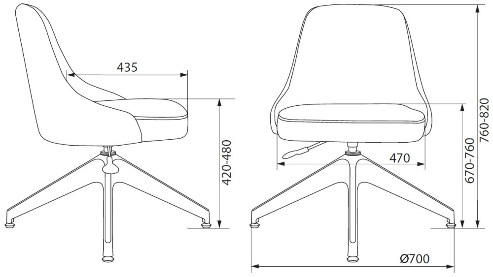 Фото - кресло оператора CH-340GLZ 