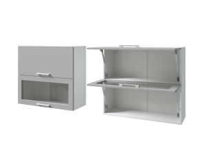 шкаф-витрина Бронкс 80 горизонтальный 