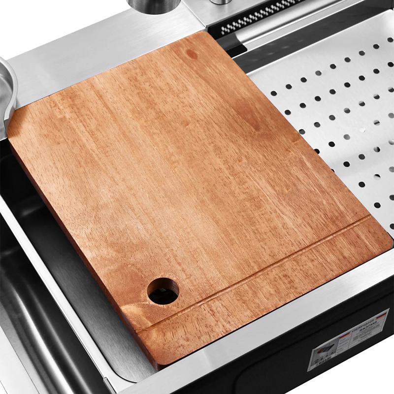 Фото - мойка врезная Gerhans K37545 со смесителем и аксесуарами 