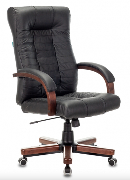 Фото - кресло руководителя Бюрократ KB-10 Walnut 