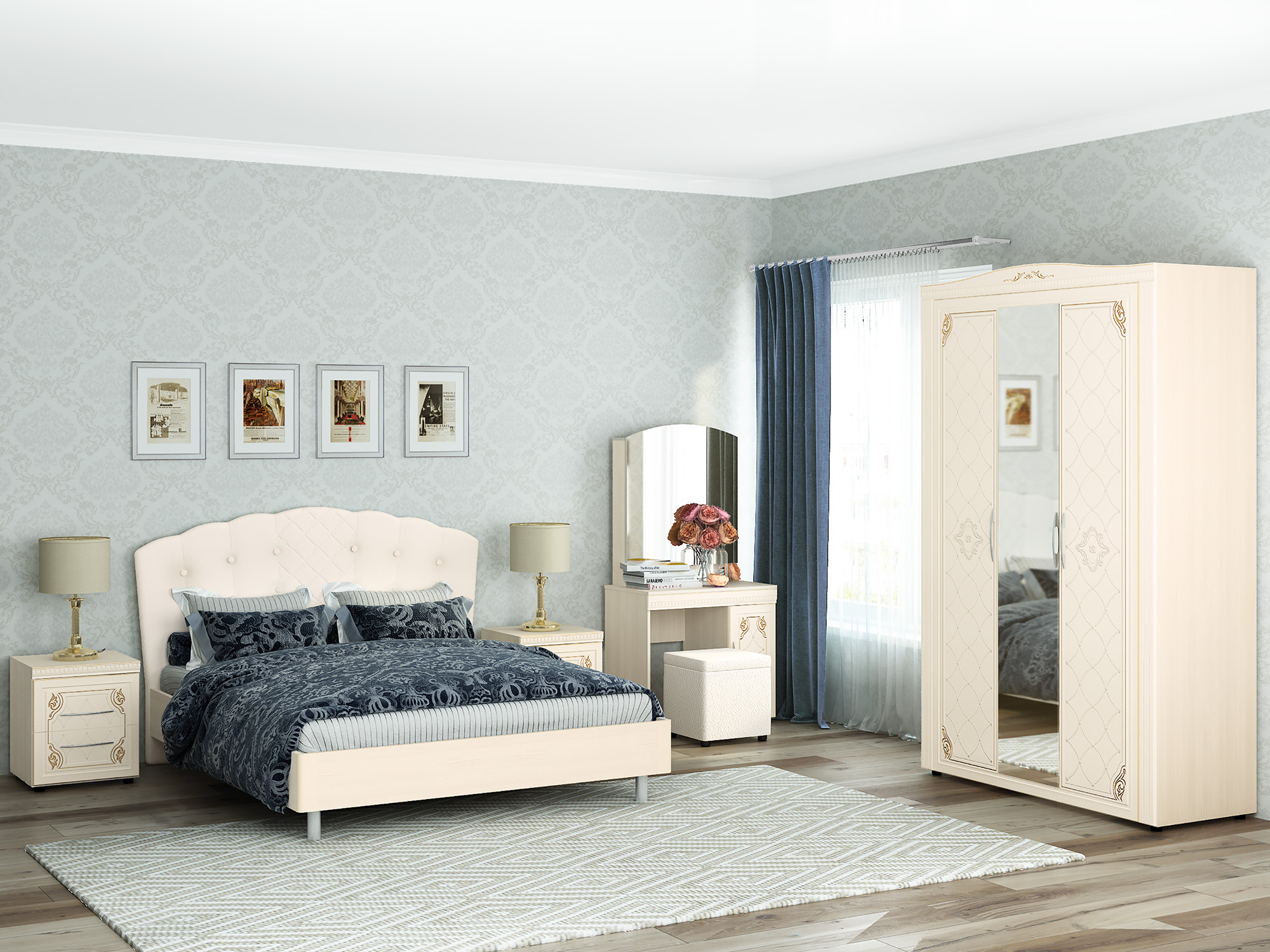 Фото - спальня Версаль 