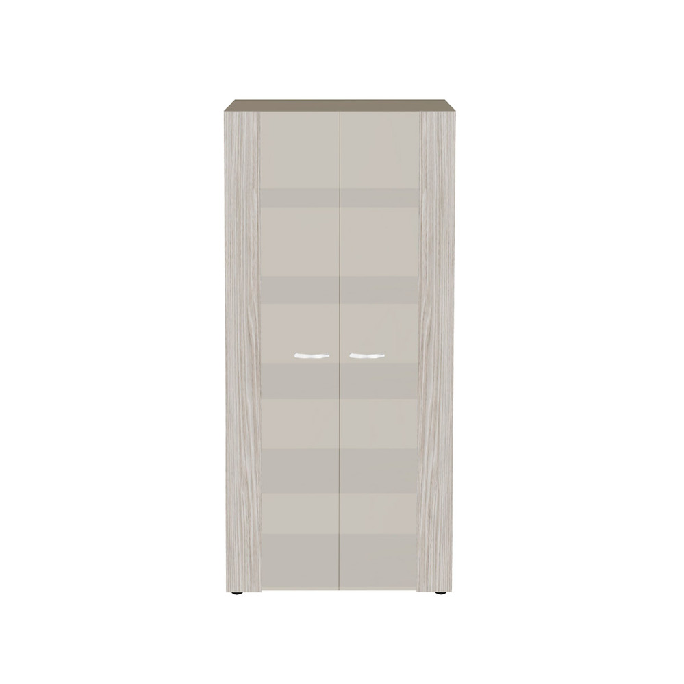 Фото - шкаф д/документов Ньютон/NewTone со стеклом 