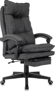 кресло руководителя Бюрократ CH-820MSG-F с подставкой для ног 