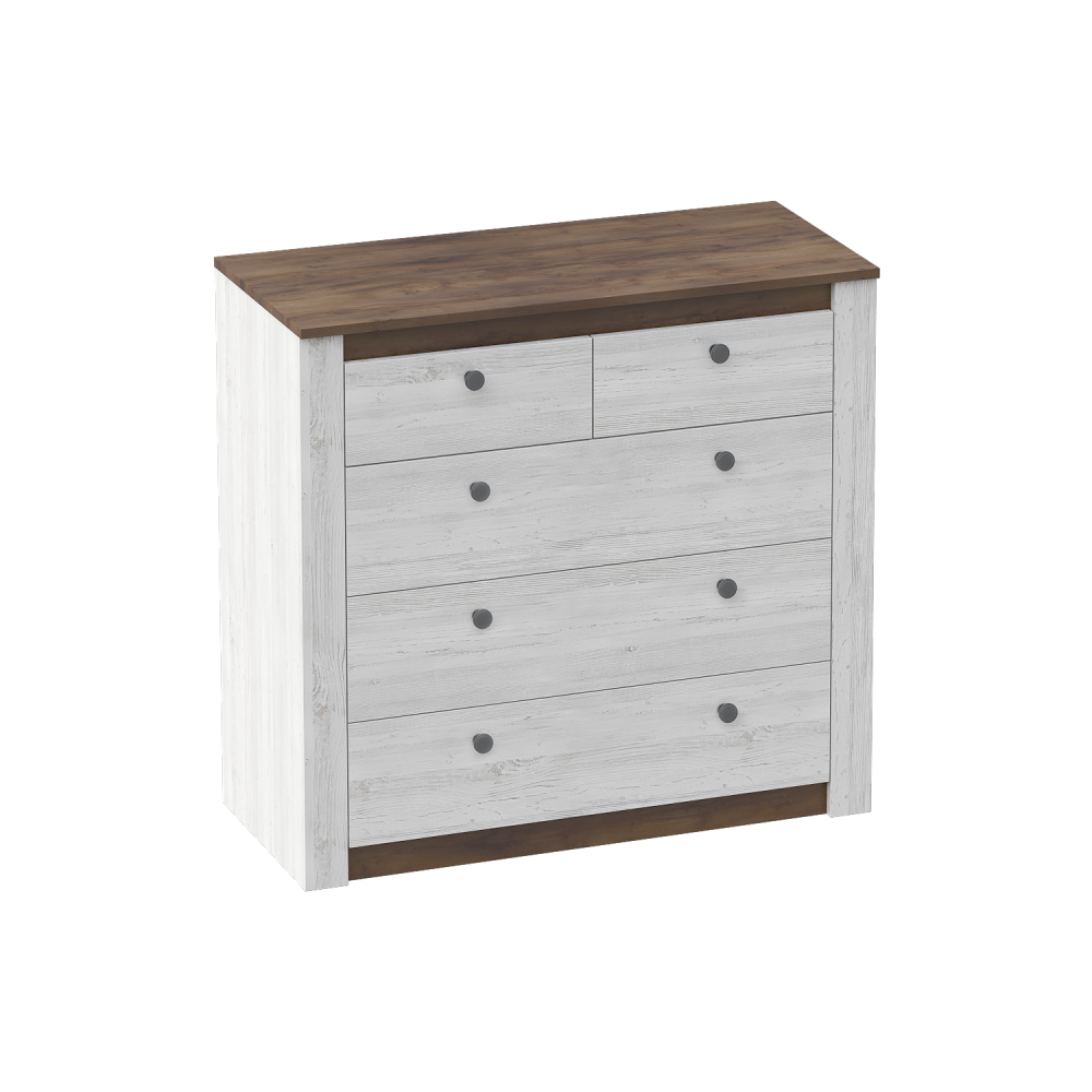 Фото - комод Даллас 5-ящ 