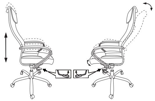 Фото - кресло руководителя Бюрократ CH-609SL 