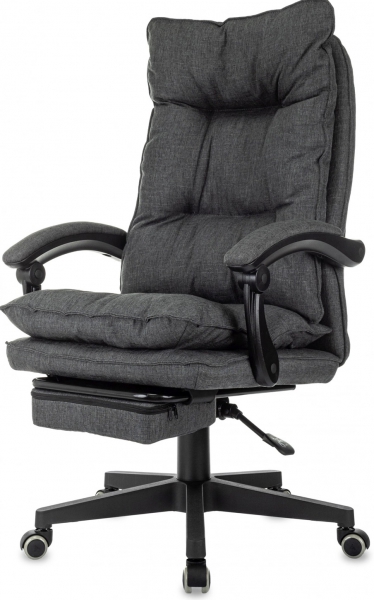 Фото - кресло руководителя Бюрократ CH-820MSG-F с подставкой для ног 