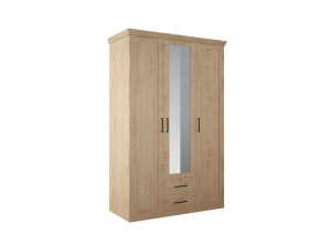 шкаф 3-дв Магнум с зеркалом 2-ящ 