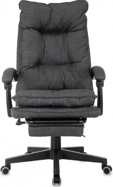 Фото - кресло руководителя Бюрократ CH-820MSG-F с подставкой для ног 