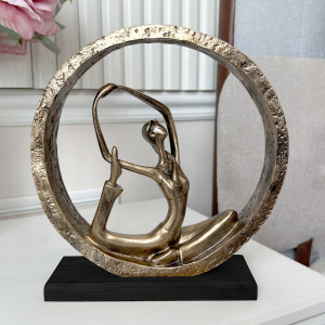 статуэтка Поза йоги №1 бронза 