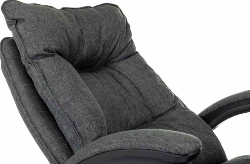 Фото - кресло руководителя Бюрократ CH-820MSG-F с подставкой для ног 