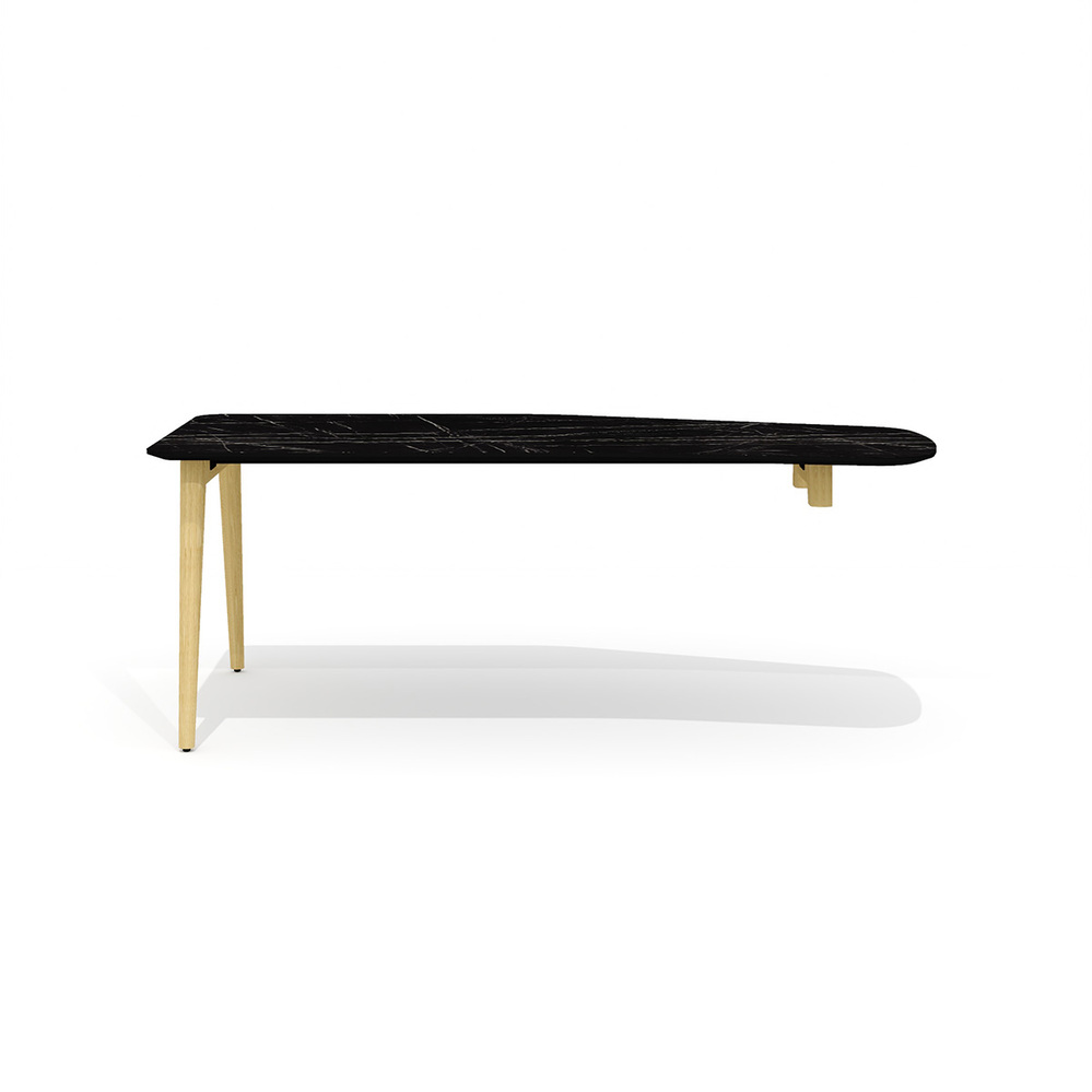 Фото - стол руководителя Ремо/Remo 200 с одной опорой 