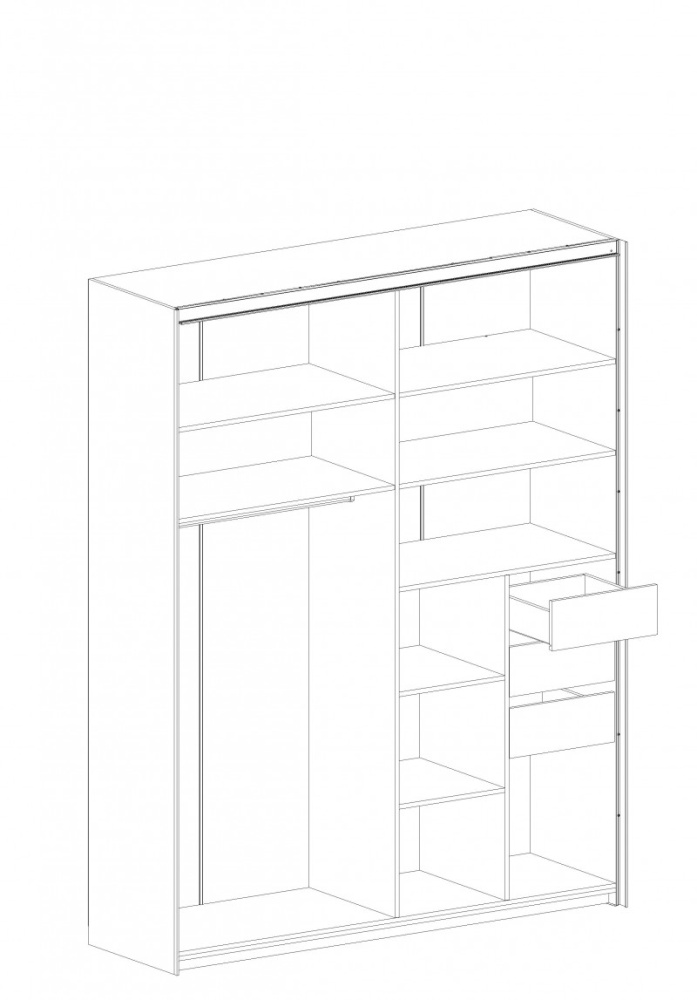 Фото - шкаф-купе Глазго 