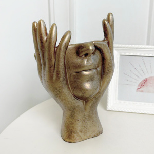 подставка декоративная д/мелочей Мечта бронза 