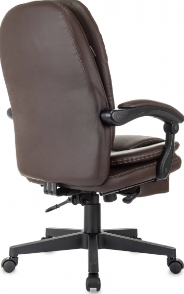 Фото - кресло руководителя Бюрократ CH-868N-BF с подставкой для ног 