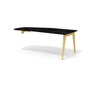 стол руководителя Ремо/Remo 200 с одной опорой 