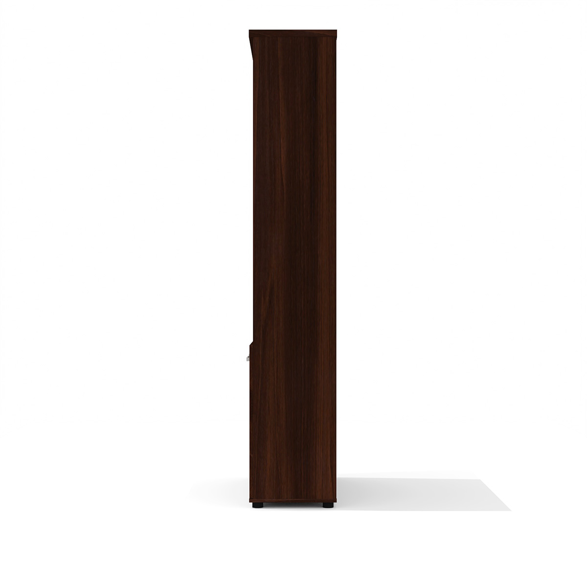 Фото - шкаф д/одежды Гранд высокий п/открытый орех 