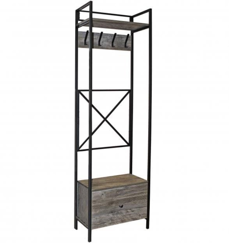 Фото - вешалка напольная с ящиком  