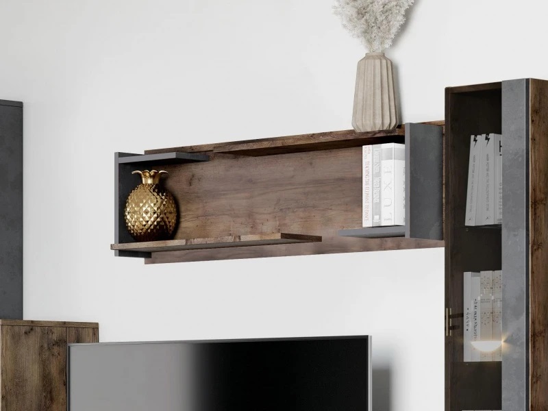 Фото - полка навесная 900+1200 Глазго 