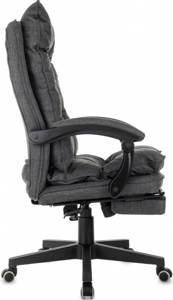 Фото - кресло руководителя Бюрократ CH-820MSG-F с подставкой для ног 