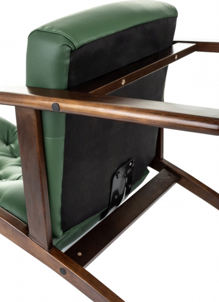 Фото - кресло д/посетителя Бюрократ T-9928Walnut-CF  Фото - кресло д/посетителя Бюрократ T-9928Walnut-CF