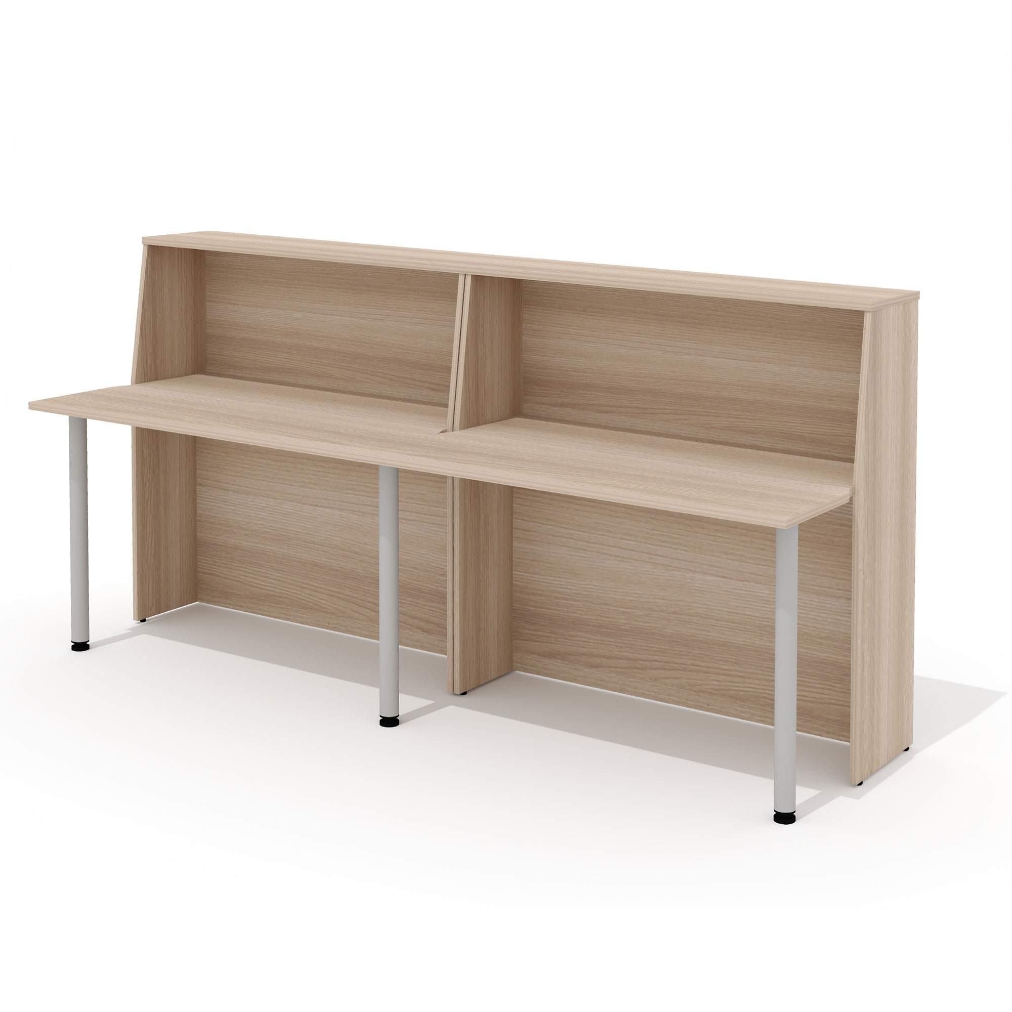 Фото - стойка администратора Агат 240 ясень шимо светлый 