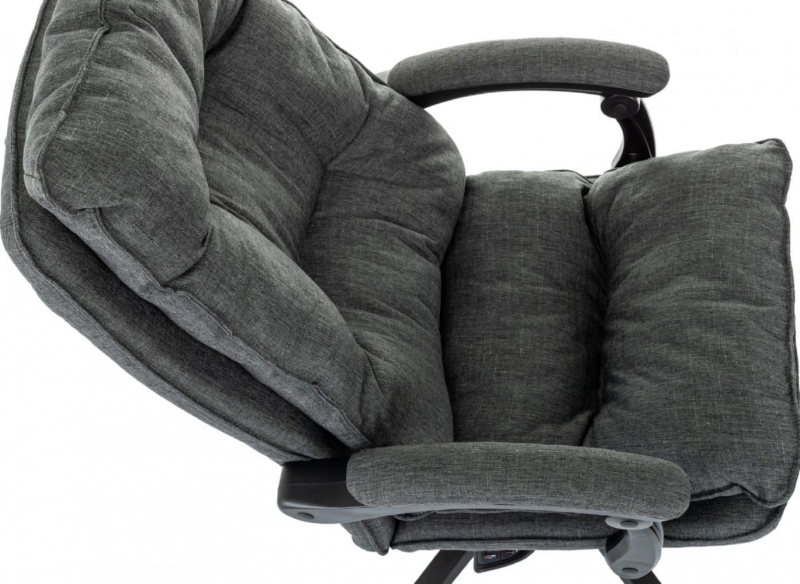 Фото - кресло руководителя Бюрократ CH-820MSG-F с подставкой для ног 