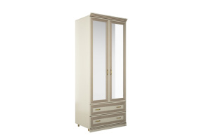 шкаф 2-дв Адажио с зеркалом 2-ящ 