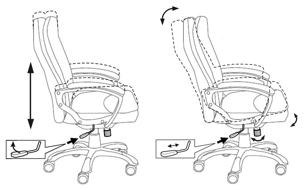 Фото - кресло руководителя Бюрократ СН-868N 