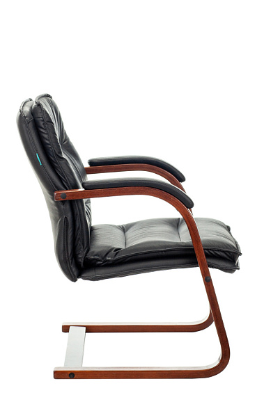 Фото - кресло д/посетителя Бюрократ T-9927WALNUT-AV  