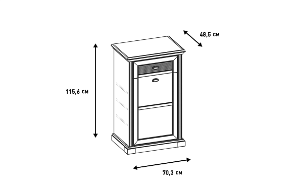 Фото - тумба Изотта  Фото - тумба Изотта