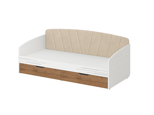 Фото - кровать 90*200 Аляска с ящ 503.11 